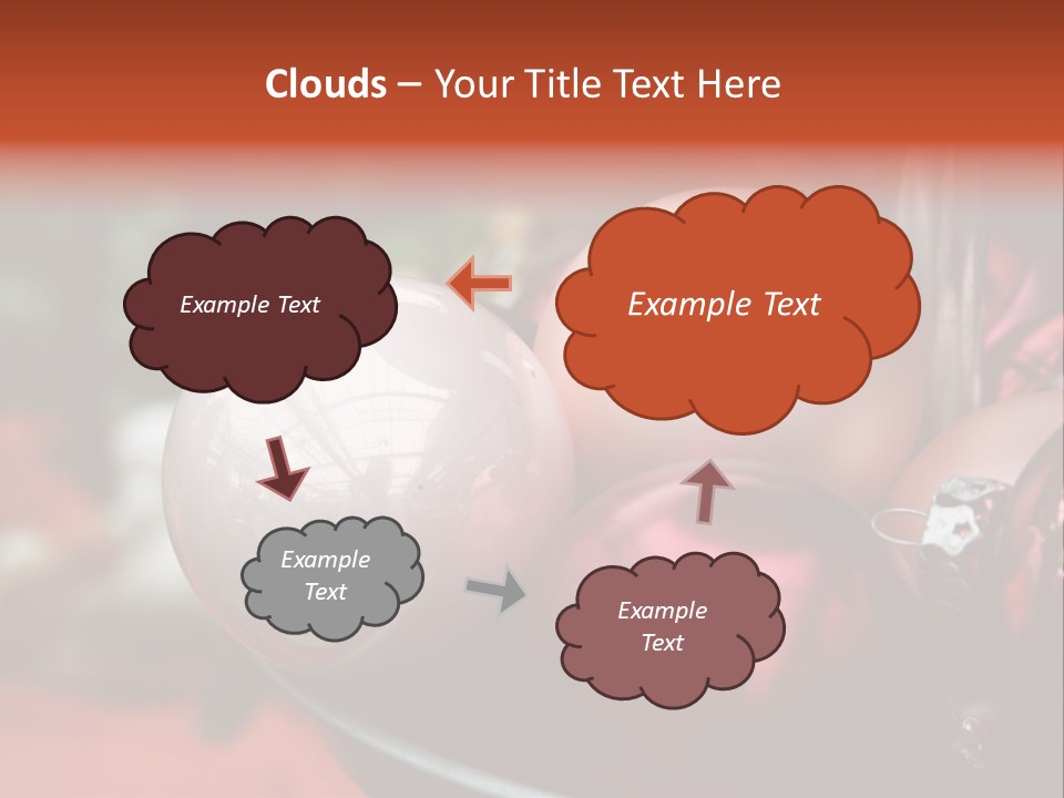 Silver Holiday Gloss PowerPoint Template