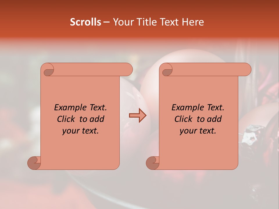 Silver Holiday Gloss PowerPoint Template