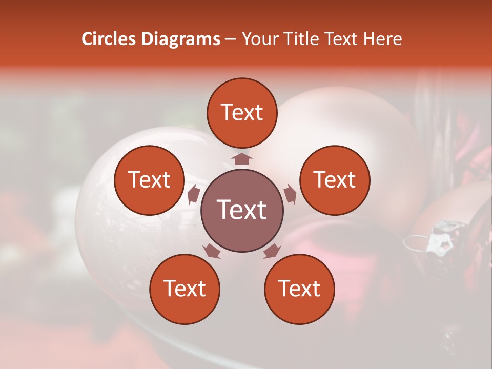 Silver Holiday Gloss PowerPoint Template