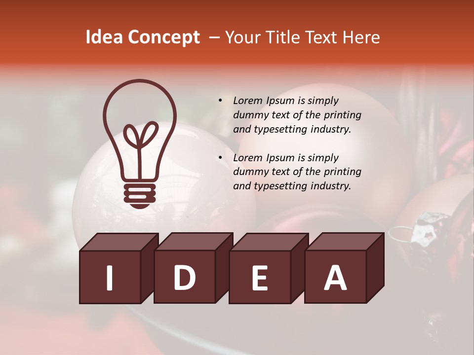 Silver Holiday Gloss PowerPoint Template