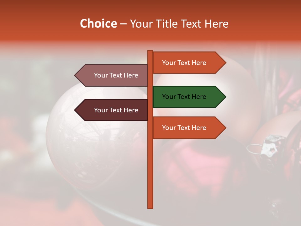 Silver Holiday Gloss PowerPoint Template
