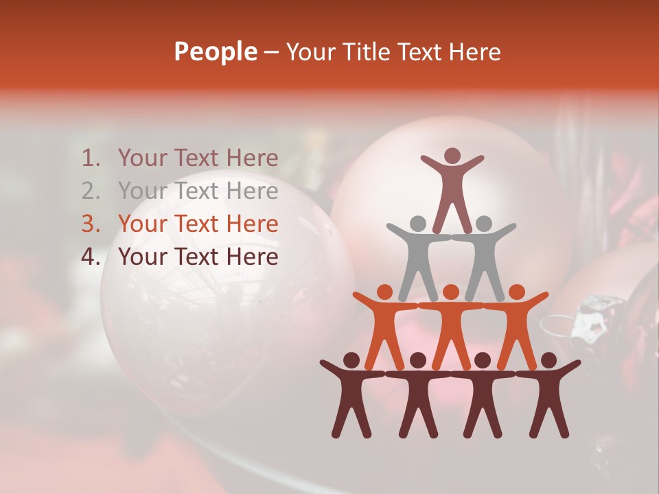 Silver Holiday Gloss PowerPoint Template