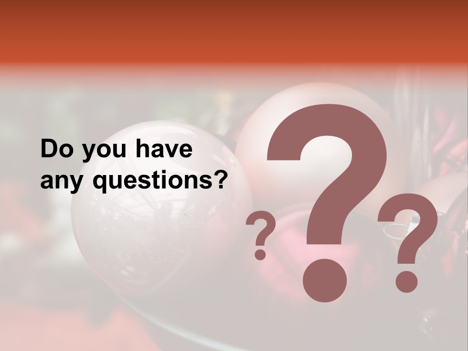 Silver Holiday Gloss PowerPoint Template