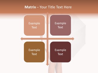 Clothing Model Leg PowerPoint Template