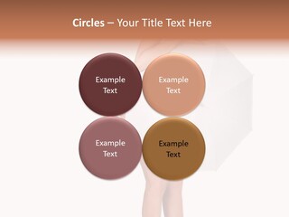 Clothing Model Leg PowerPoint Template