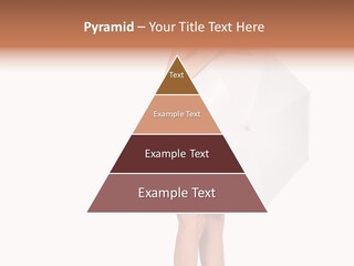 Clothing Model Leg PowerPoint Template