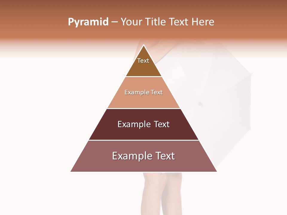 Clothing Model Leg PowerPoint Template