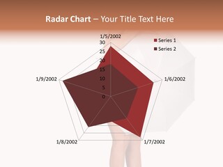 Clothing Model Leg PowerPoint Template
