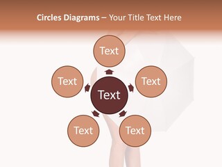 Clothing Model Leg PowerPoint Template