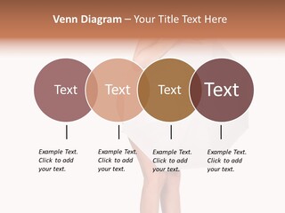 Clothing Model Leg PowerPoint Template