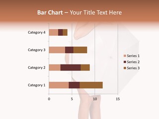 Clothing Model Leg PowerPoint Template