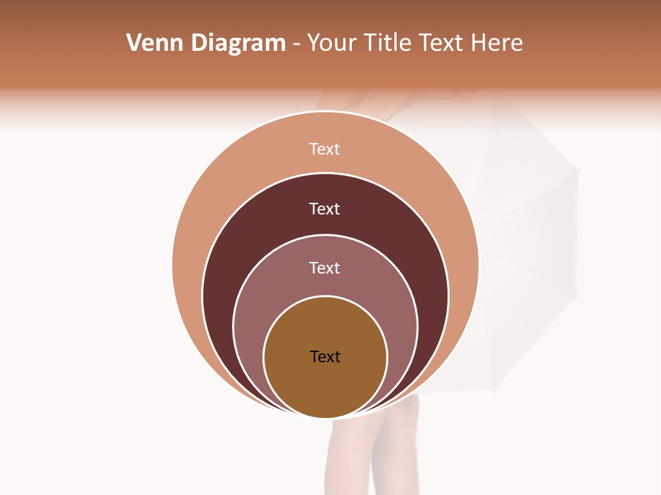 Clothing Model Leg PowerPoint Template