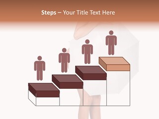 Clothing Model Leg PowerPoint Template