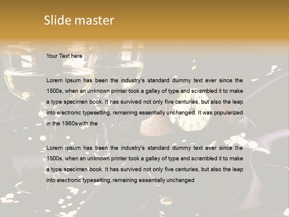 Holiday Watch Happy PowerPoint Template