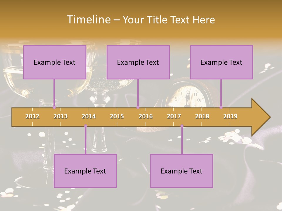 Holiday Watch Happy PowerPoint Template