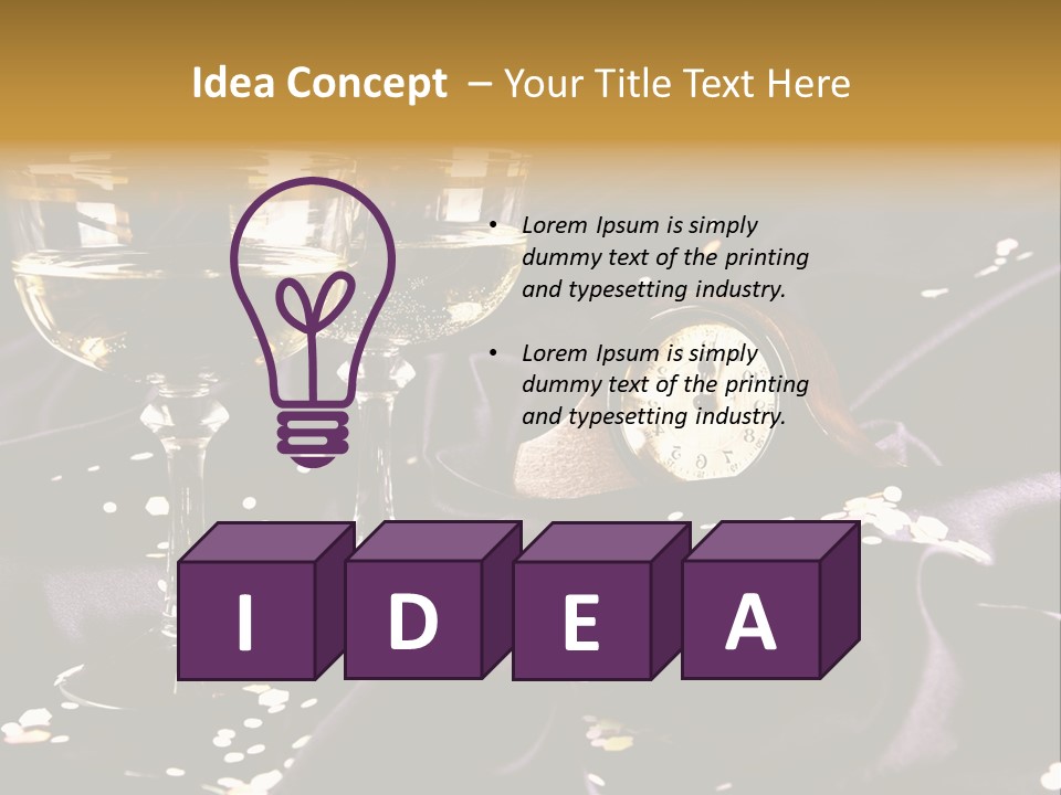 Holiday Watch Happy PowerPoint Template