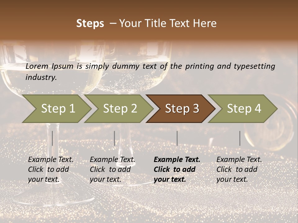 Number Drink Tradition PowerPoint Template