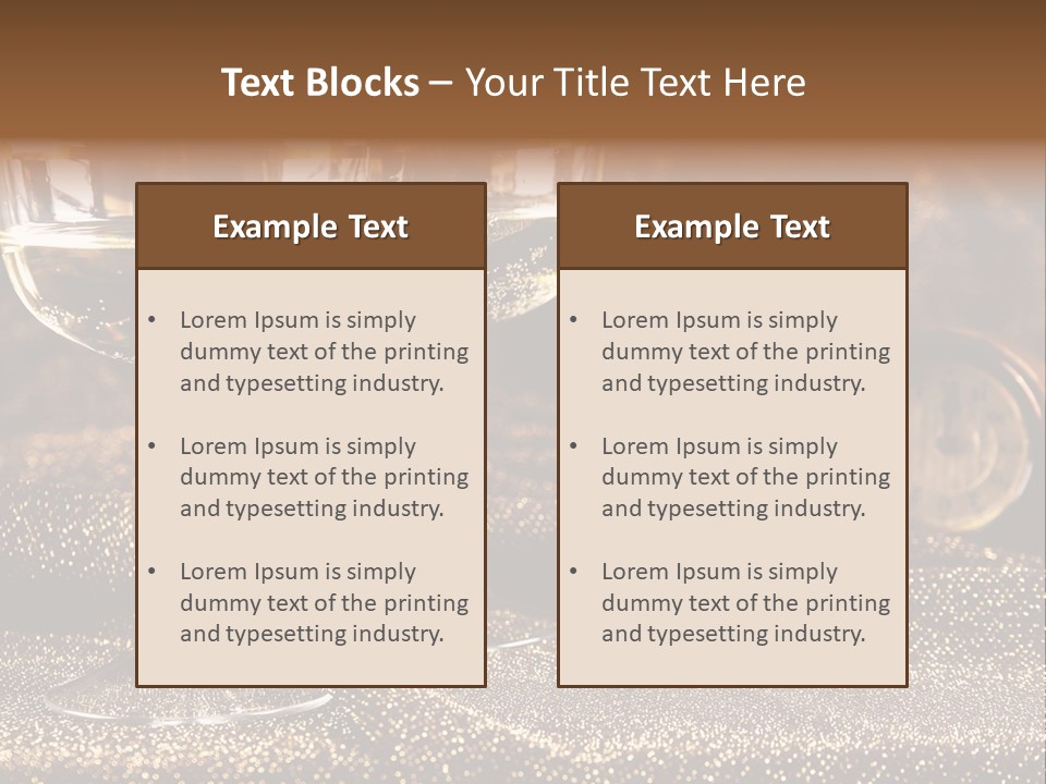 Number Drink Tradition PowerPoint Template