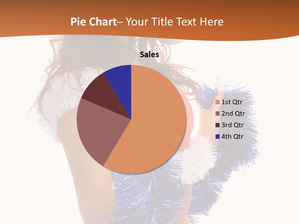 Gesture Woman Cute PowerPoint Template