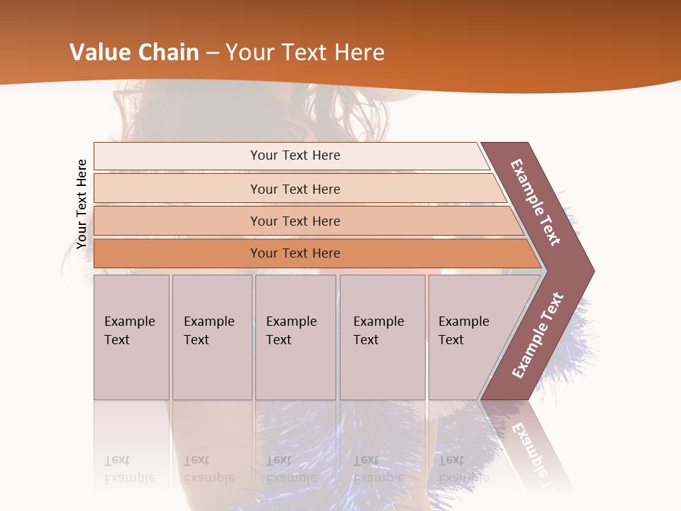 Gesture Woman Cute PowerPoint Template