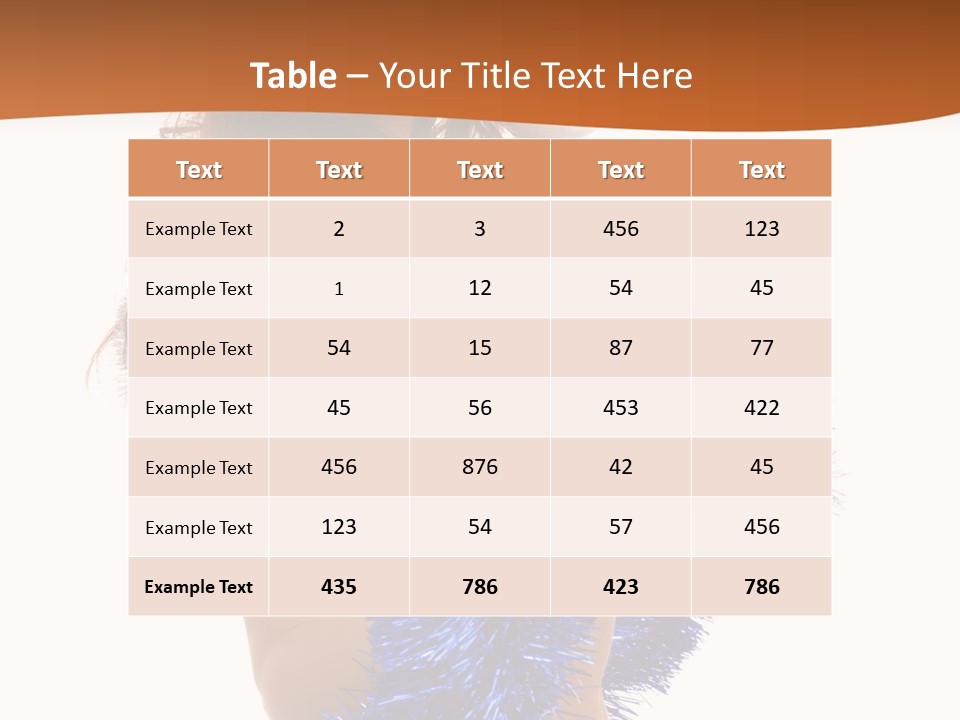 Gesture Woman Cute PowerPoint Template