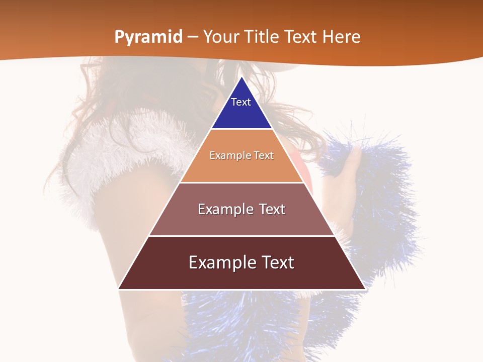 Gesture Woman Cute PowerPoint Template