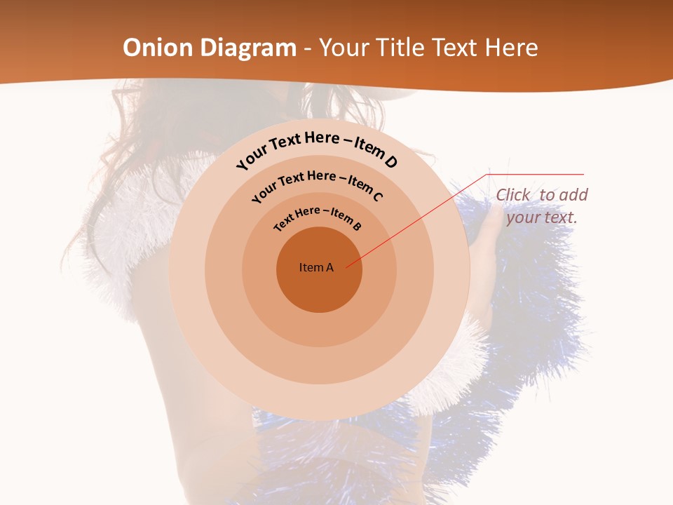 Gesture Woman Cute PowerPoint Template