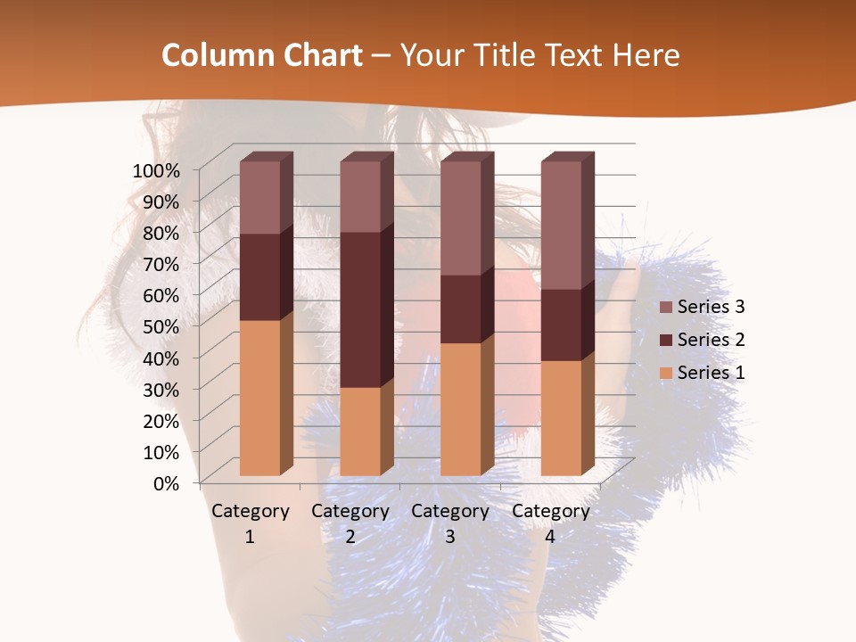 Gesture Woman Cute PowerPoint Template