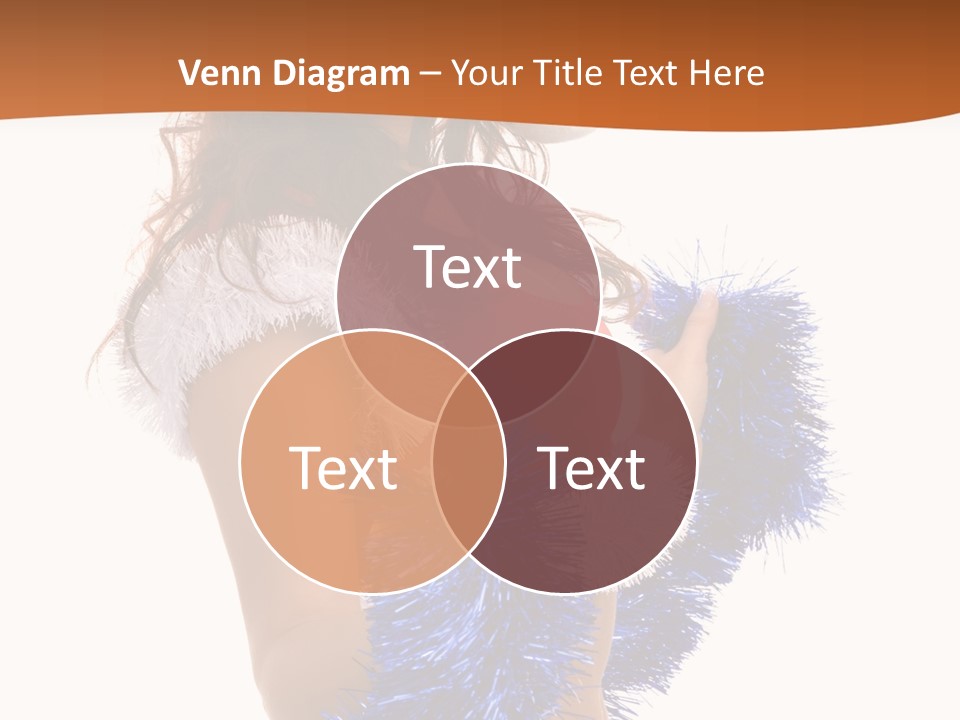 Gesture Woman Cute PowerPoint Template