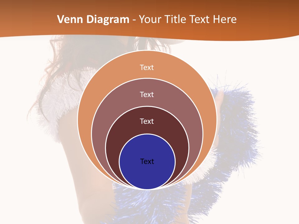 Gesture Woman Cute PowerPoint Template