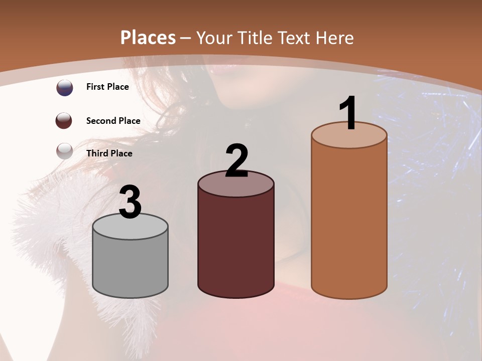 Caucasian Attractive Young PowerPoint Template