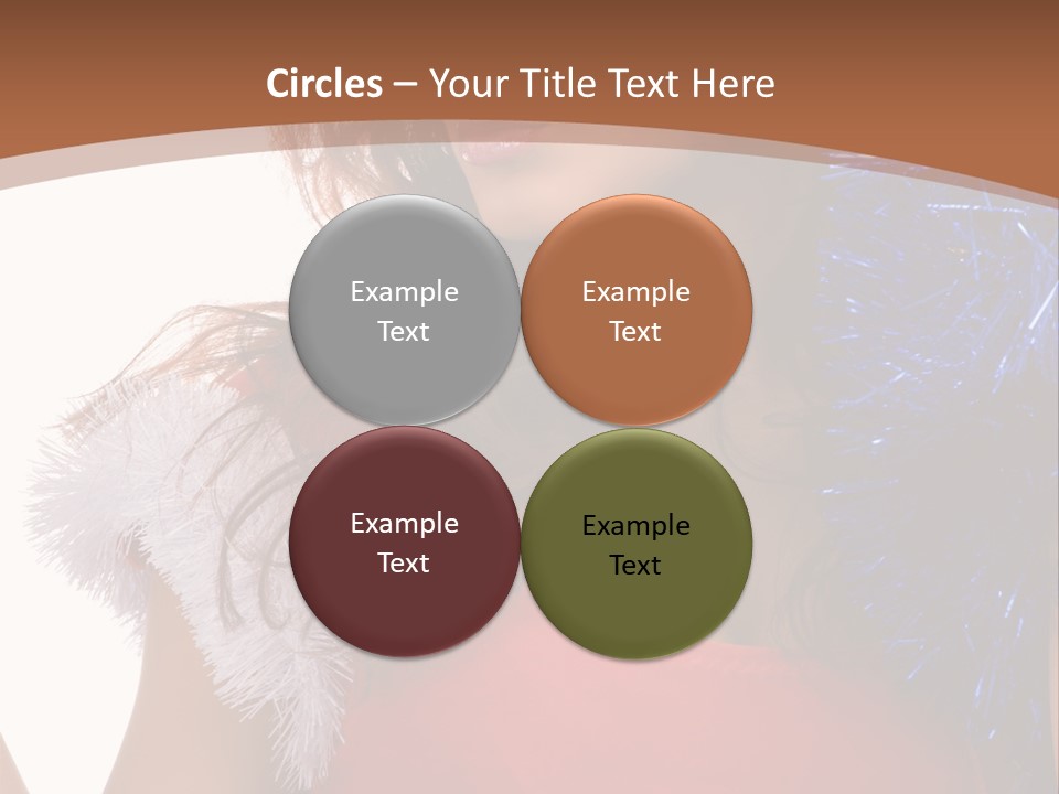 Caucasian Attractive Young PowerPoint Template