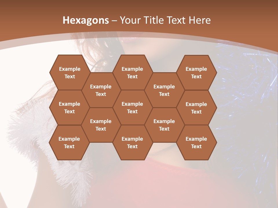 Caucasian Attractive Young PowerPoint Template