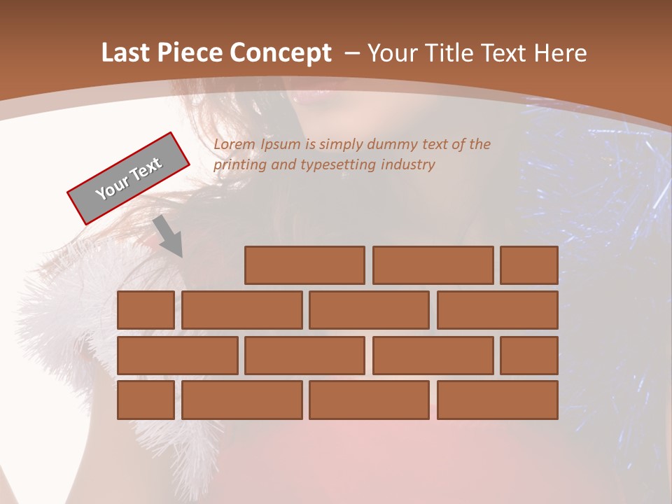 Caucasian Attractive Young PowerPoint Template