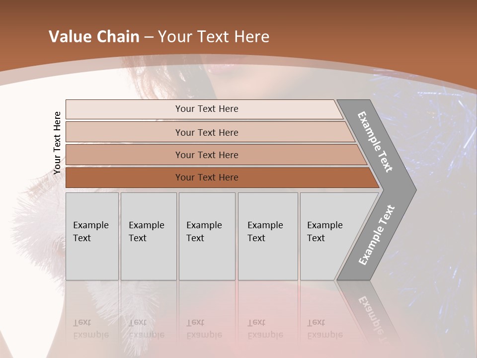 Caucasian Attractive Young PowerPoint Template