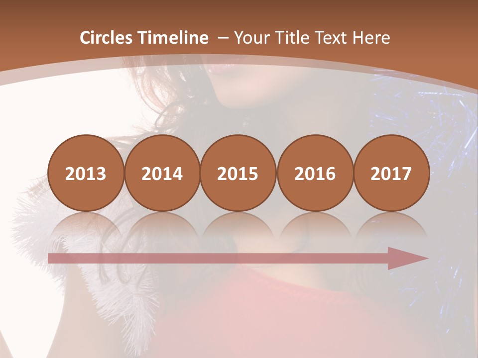 Caucasian Attractive Young PowerPoint Template