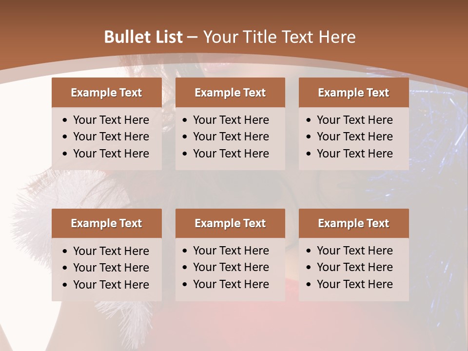 Caucasian Attractive Young PowerPoint Template