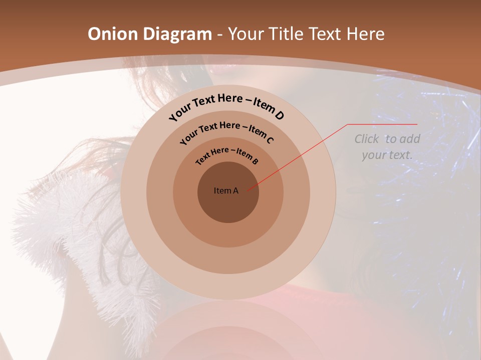 Caucasian Attractive Young PowerPoint Template