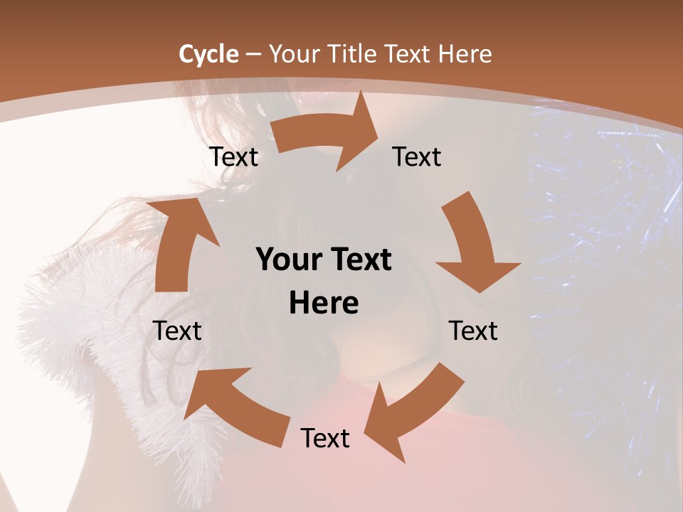 Caucasian Attractive Young PowerPoint Template