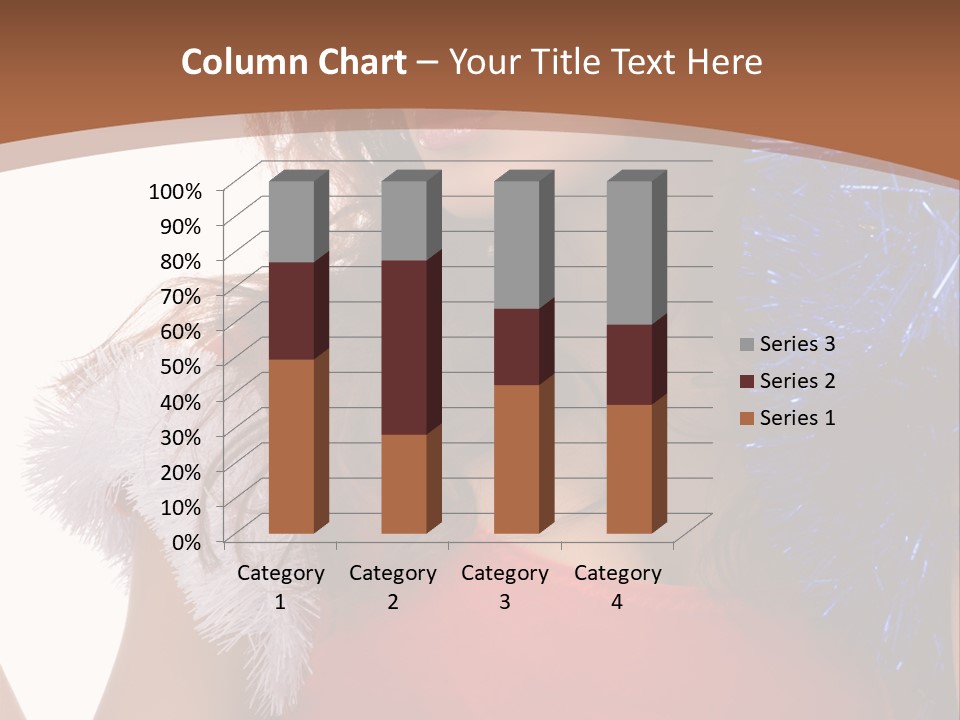 Caucasian Attractive Young PowerPoint Template