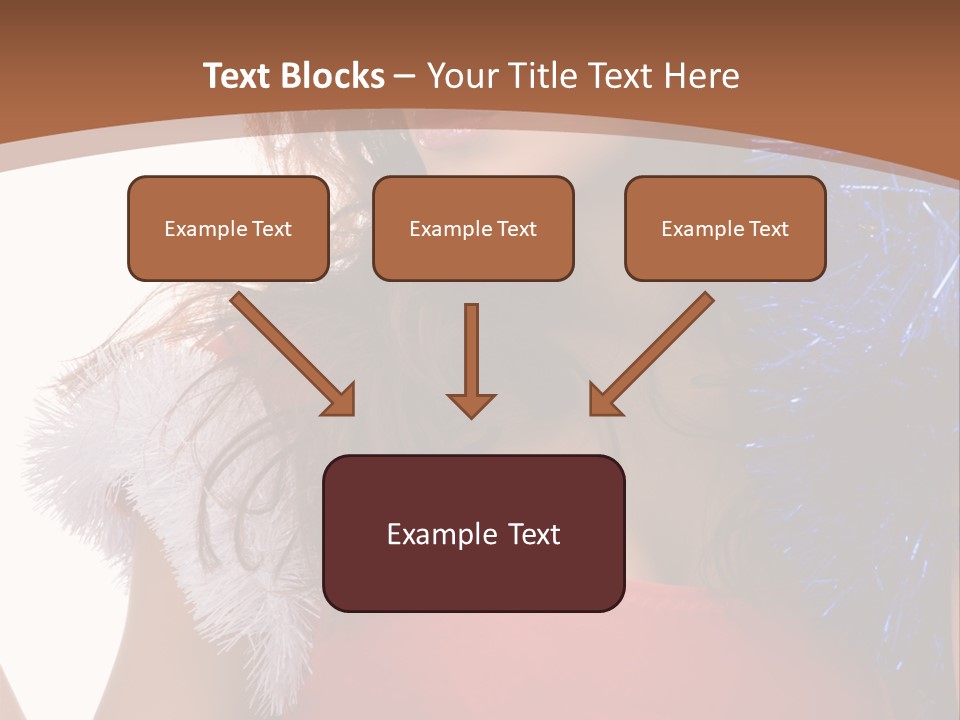 Caucasian Attractive Young PowerPoint Template