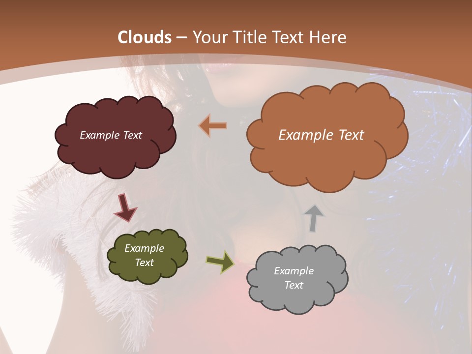 Caucasian Attractive Young PowerPoint Template