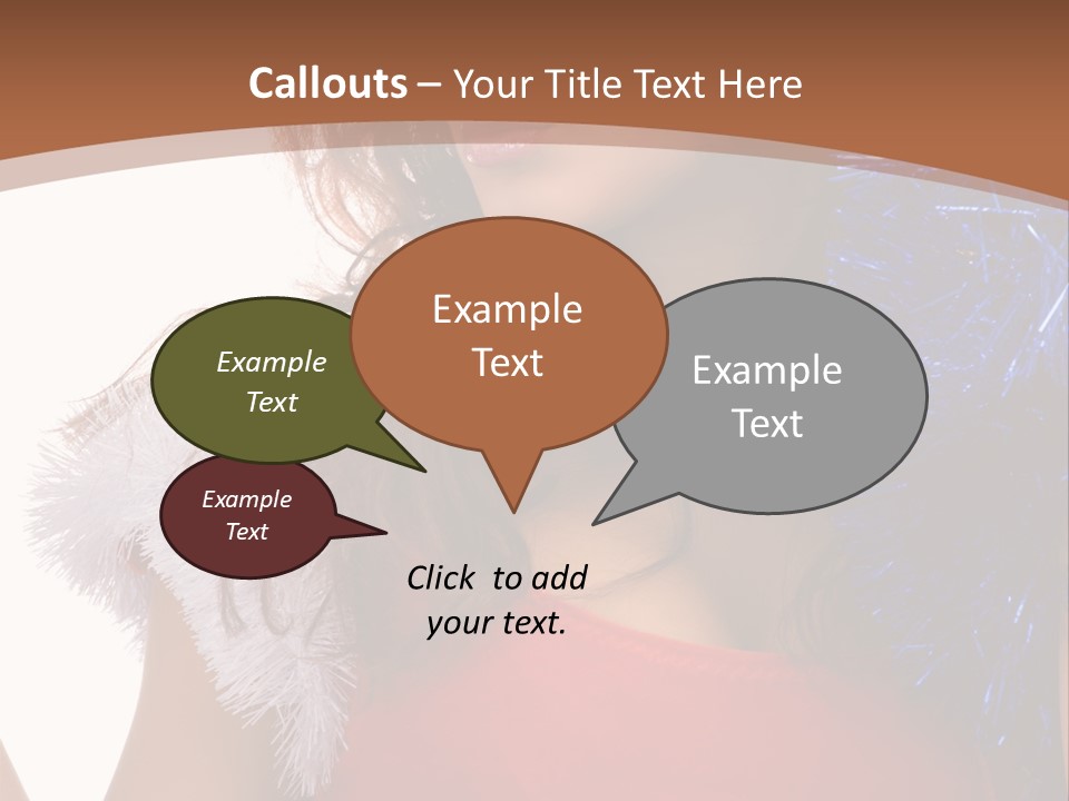 Caucasian Attractive Young PowerPoint Template