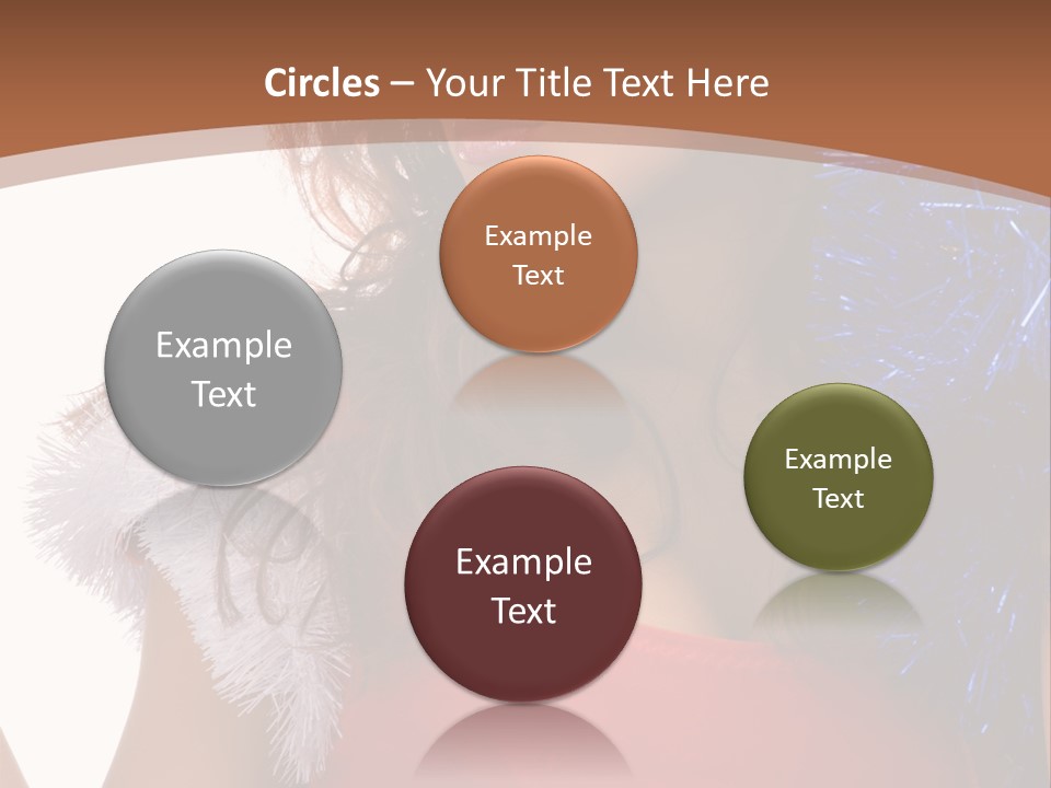 Caucasian Attractive Young PowerPoint Template