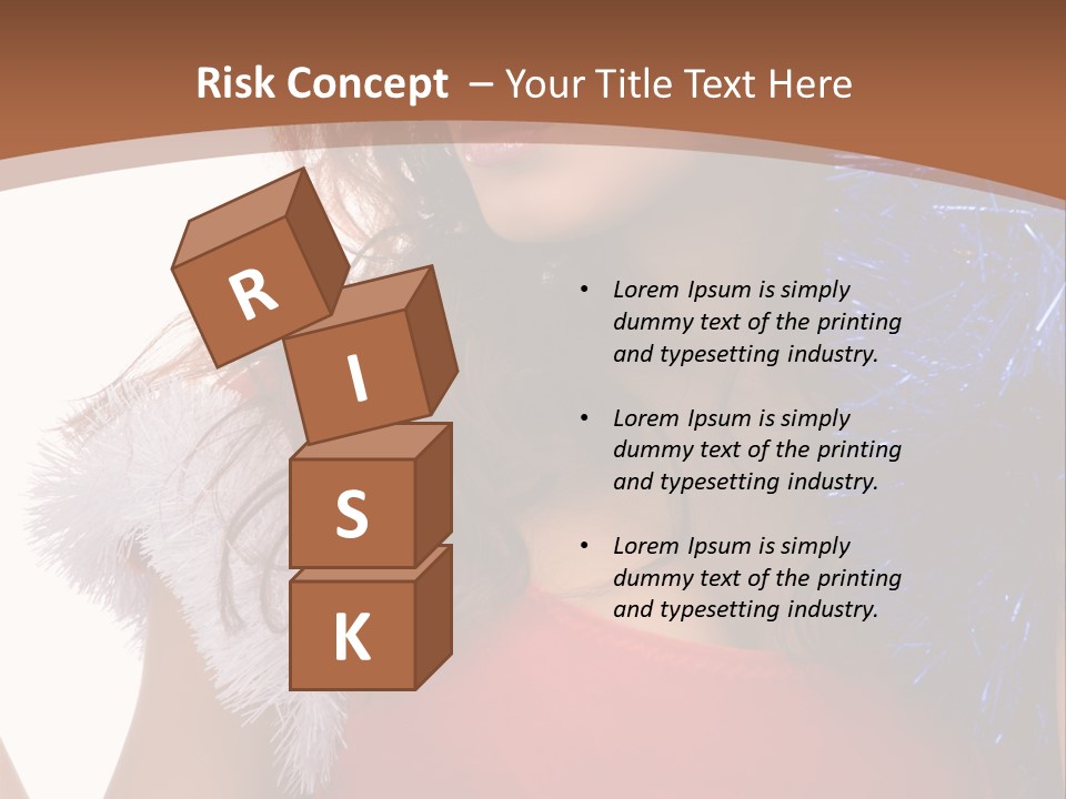 Caucasian Attractive Young PowerPoint Template