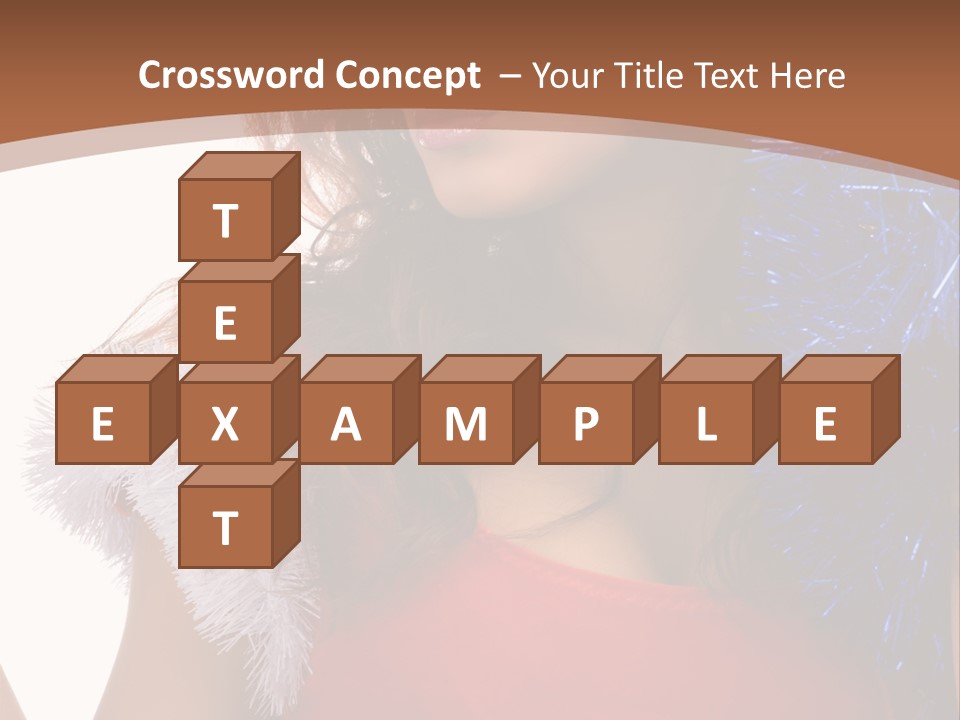 Caucasian Attractive Young PowerPoint Template