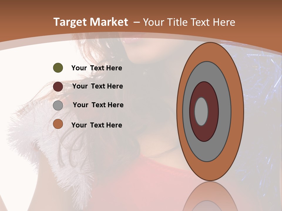 Caucasian Attractive Young PowerPoint Template