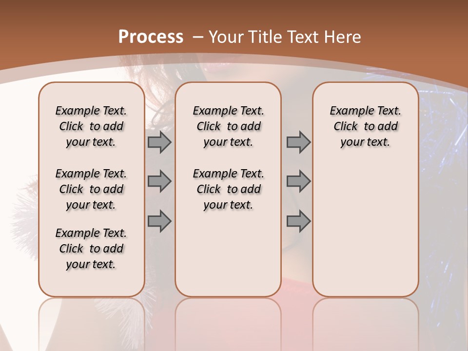 Caucasian Attractive Young PowerPoint Template