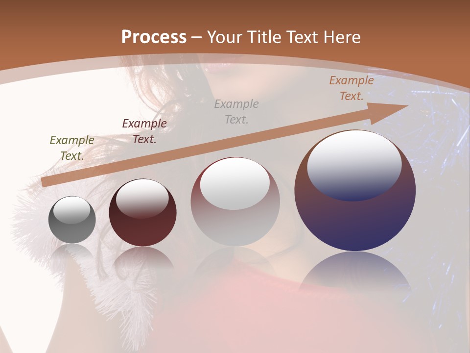 Caucasian Attractive Young PowerPoint Template