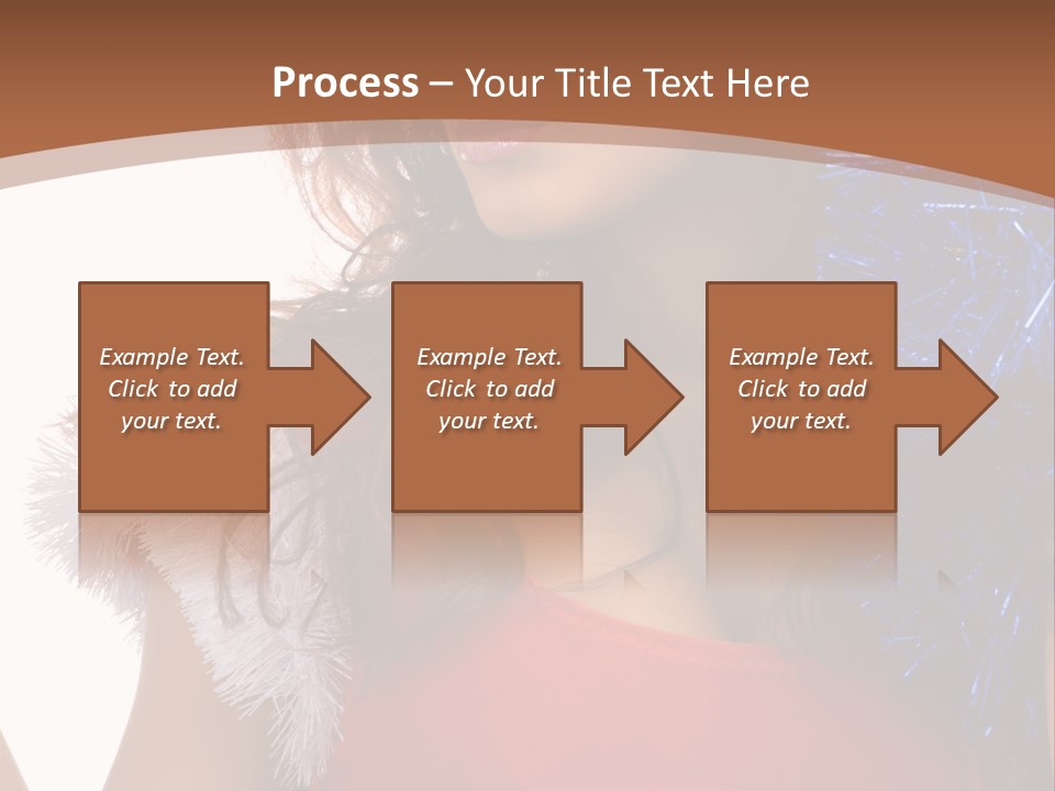 Caucasian Attractive Young PowerPoint Template